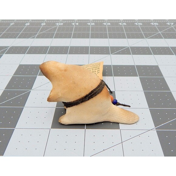 Fetish Rustic Beaver Offering Signed OC 3 inch Southwest Decor - Picture 3 of 10